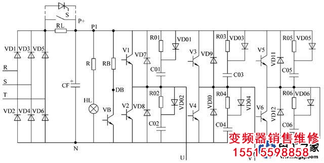 變頻器為什么先整流為兩相直流電